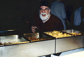 Butch Berman at birthday bash [Photo by Rich Hoover]