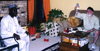 Simon Sankey and Butch (Photo by Rich Hoover)